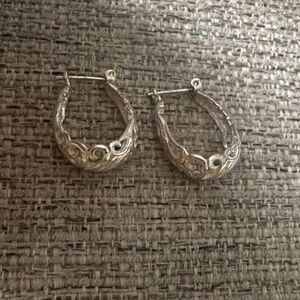 925 Silver Hoop Earrings